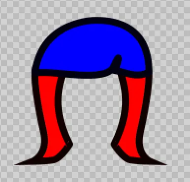 Example hair asset